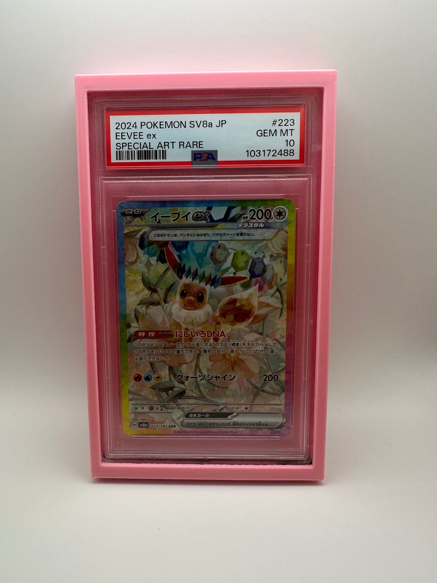 PSA Graded Card Display Case – Magnet-Backed 3-in-1 Holder (Fridge, Wall, Lanyard)