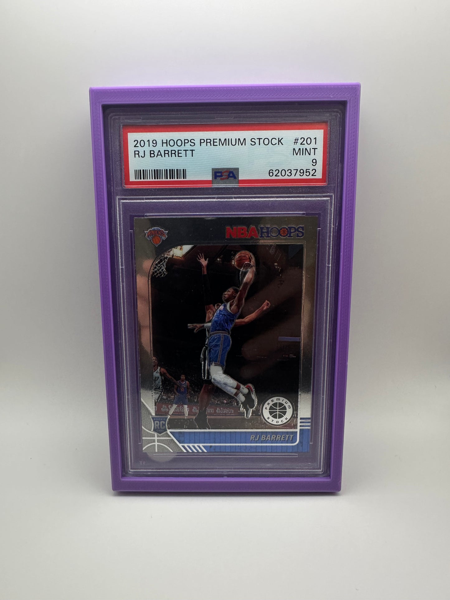 PSA Graded Card Display Case – Magnet-Backed 3-in-1 Holder (Fridge, Wall, Lanyard)