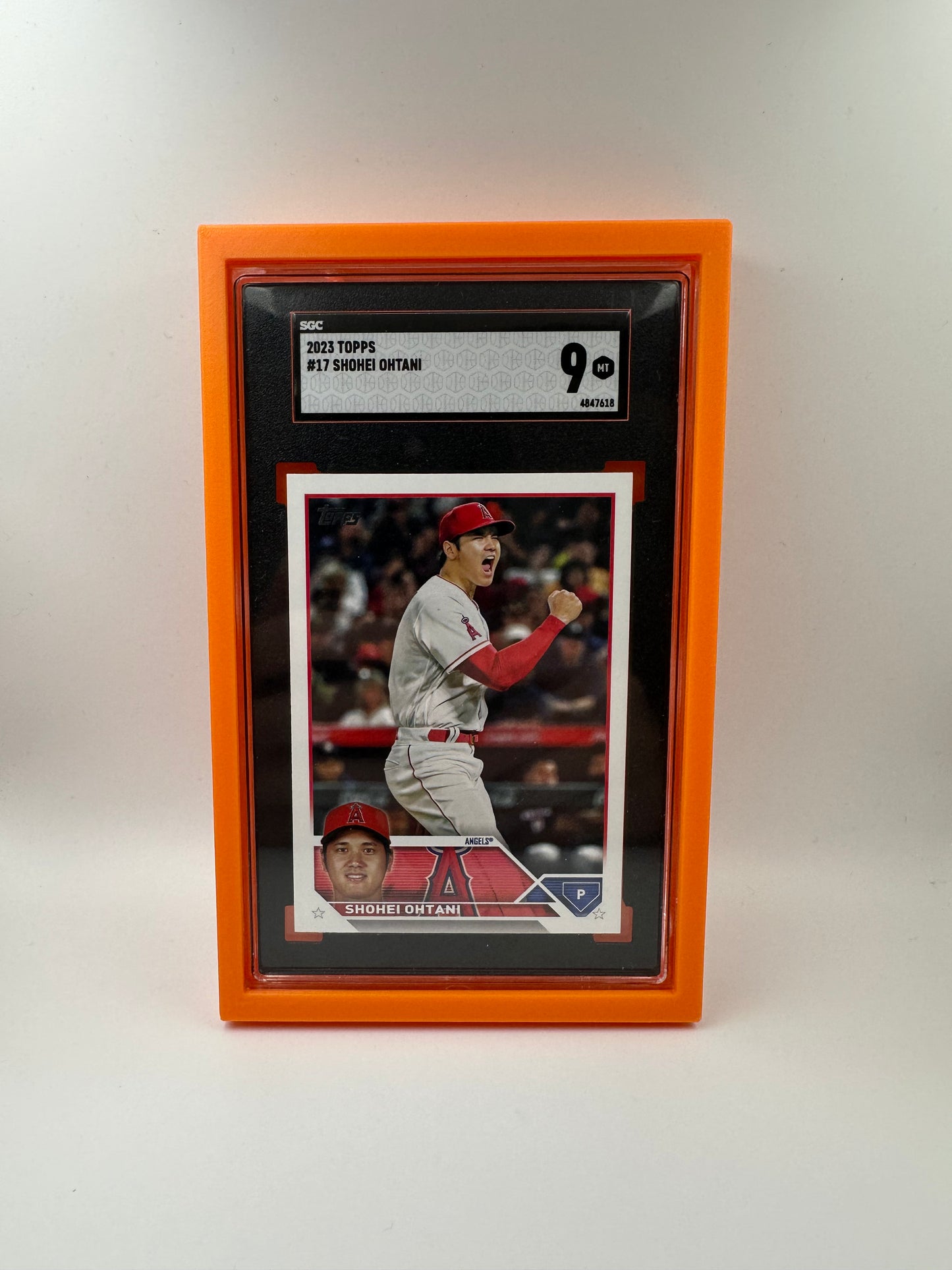 SGC Graded Card Display Case – Magnet-Backed 3-in-1 Holder (Fridge, Wall, Lanyard)