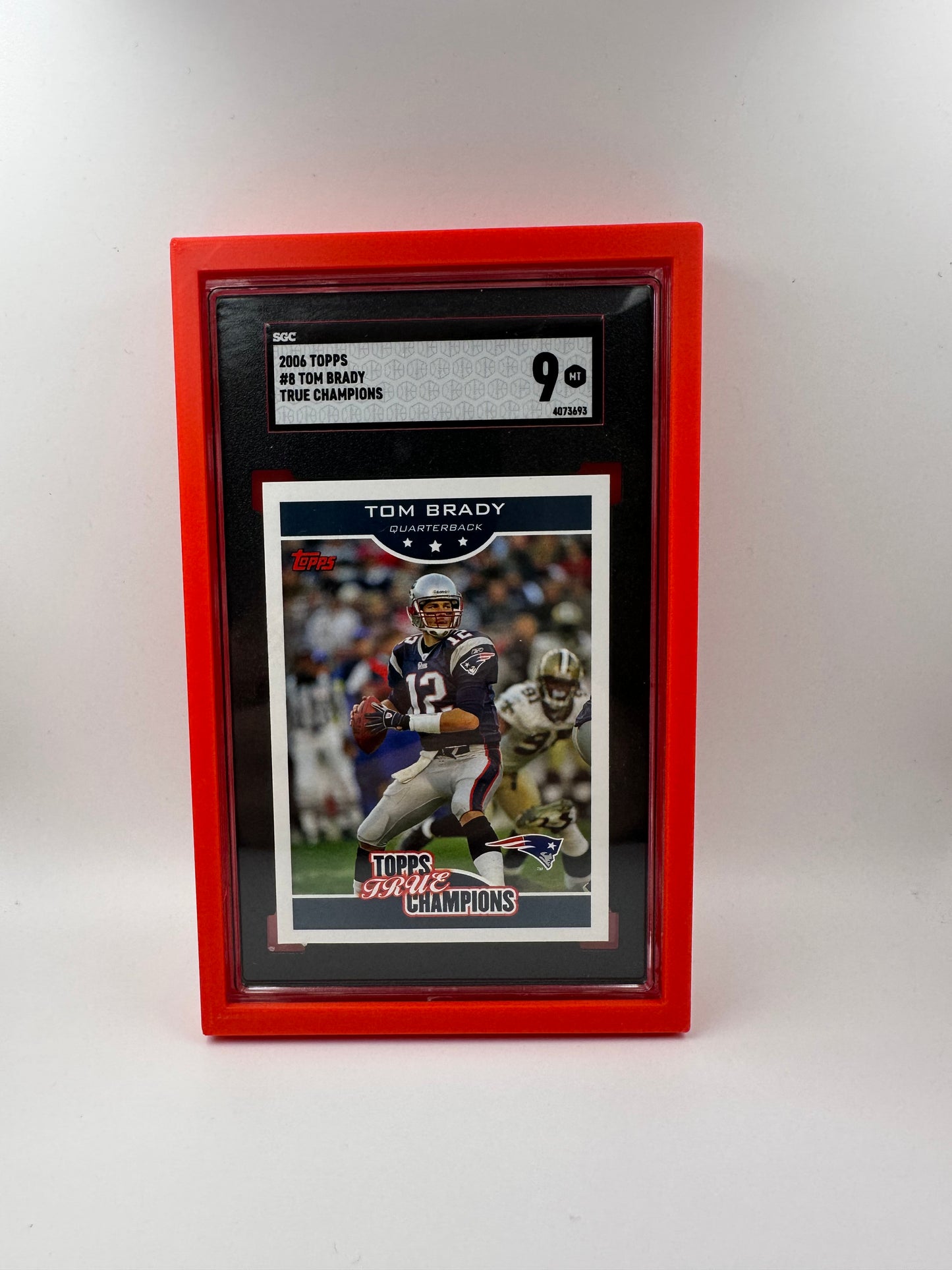 SGC Graded Card Display Case – Magnet-Backed 3-in-1 Holder (Fridge, Wall, Lanyard)