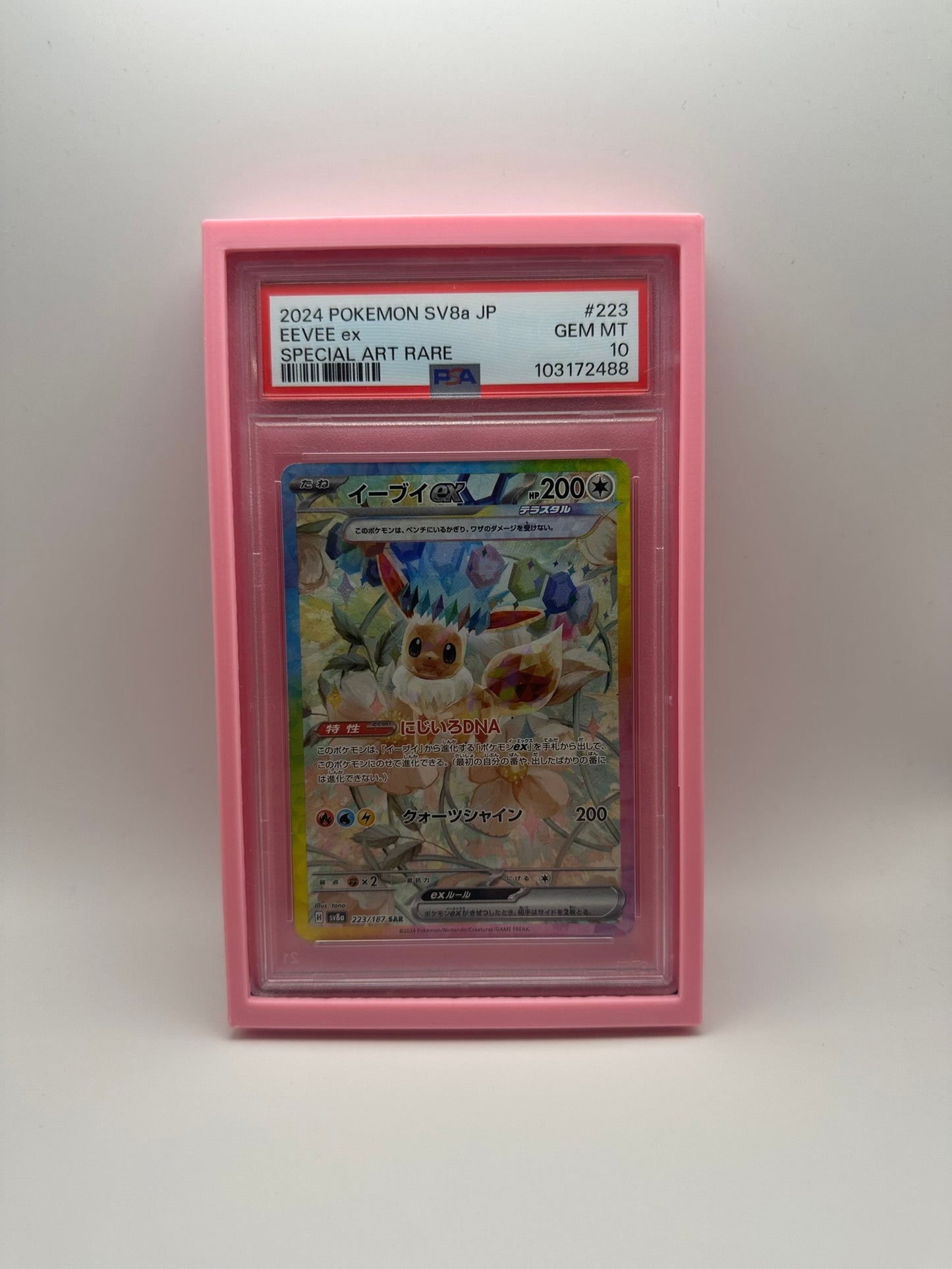 PSA Graded Card Display Case – Magnet-Backed 3-in-1 Holder (Fridge, Wall, Lanyard)